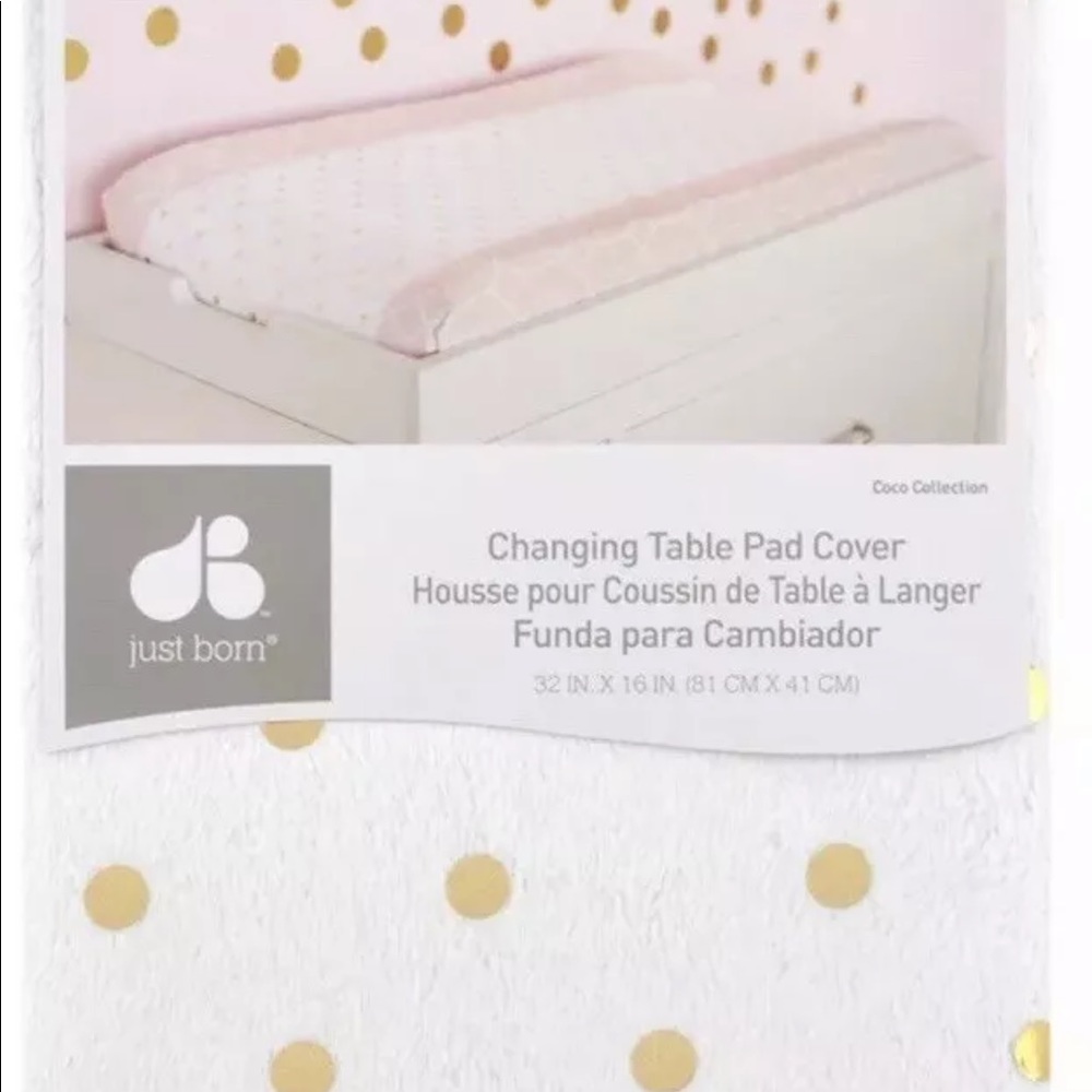 Just Born Fitted Crib Sheet Coco Vollection